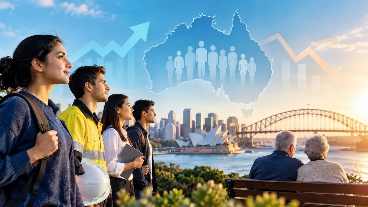 Planning kerja luar negara? Australia's 2066 population numbers, explained for Malaysians
